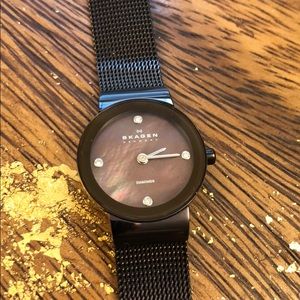 Brown Skagen watch